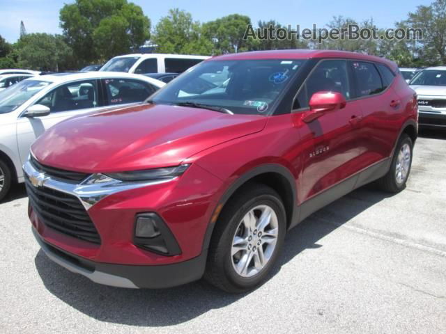 2020 Chevrolet Blazer Lt Maroon vin: 3GNKBBRA6LS601895