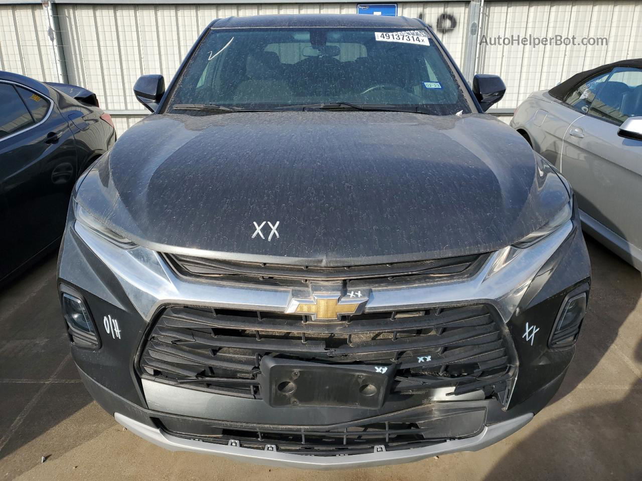 2020 Chevrolet Blazer 1lt Gray vin: 3GNKBBRA7LS533087