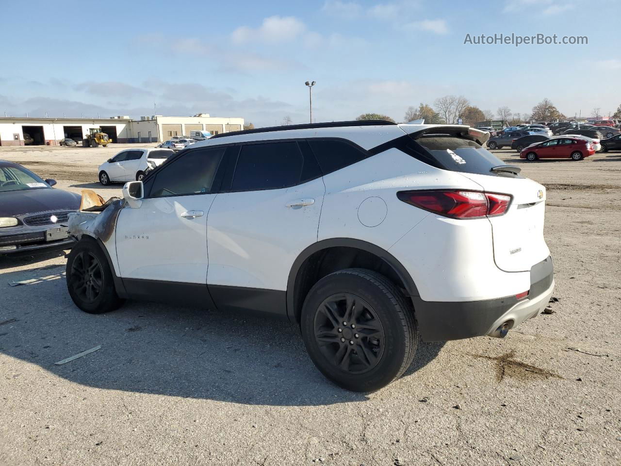 2020 Chevrolet Blazer 1lt White vin: 3GNKBBRA7LS580278