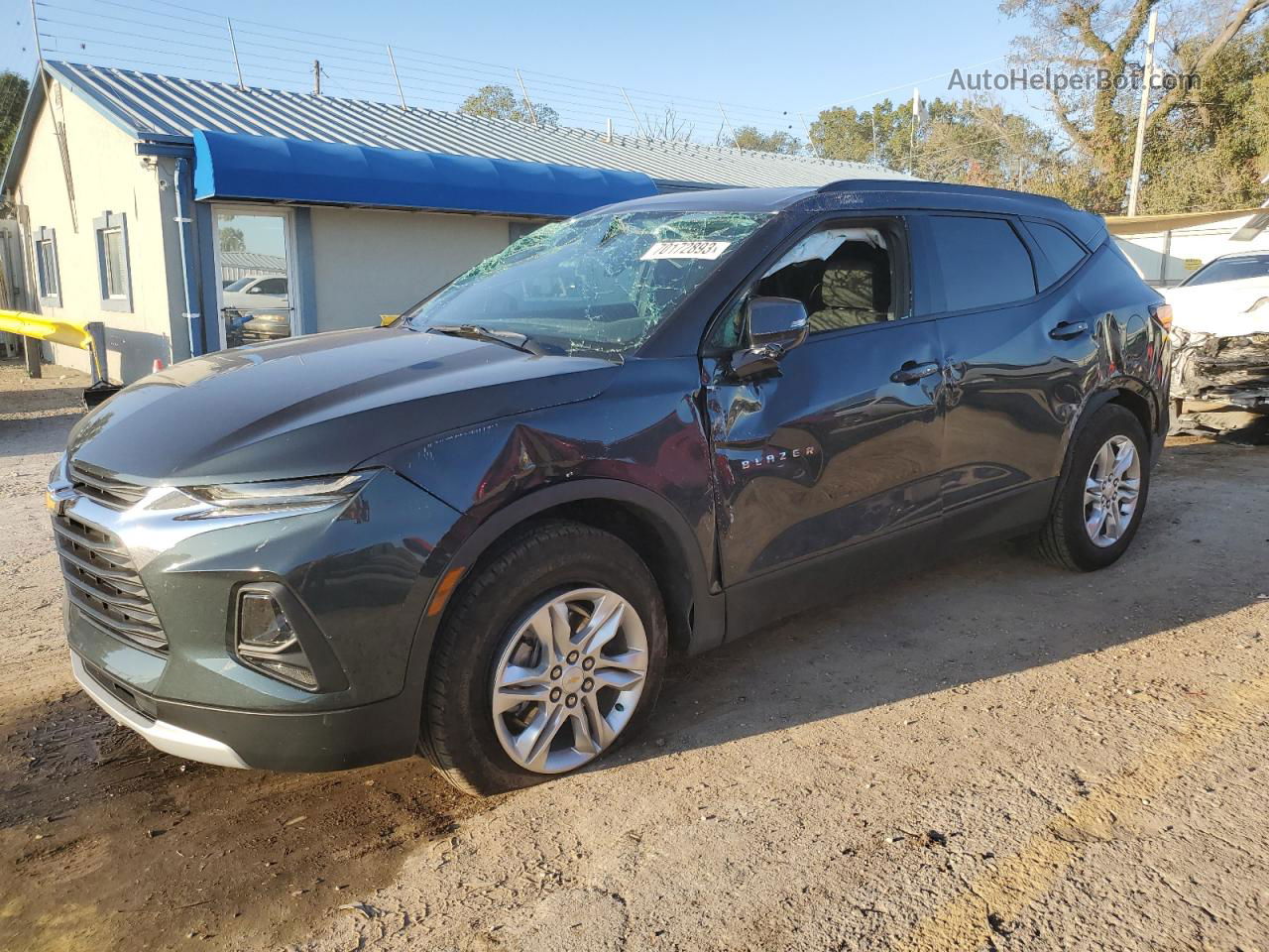 2020 Chevrolet Blazer 1lt Black vin: 3GNKBBRA7LS628538