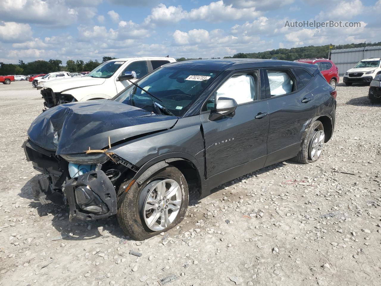 2019 Chevrolet Blazer 1lt Charcoal vin: 3GNKBBRA8KS623699