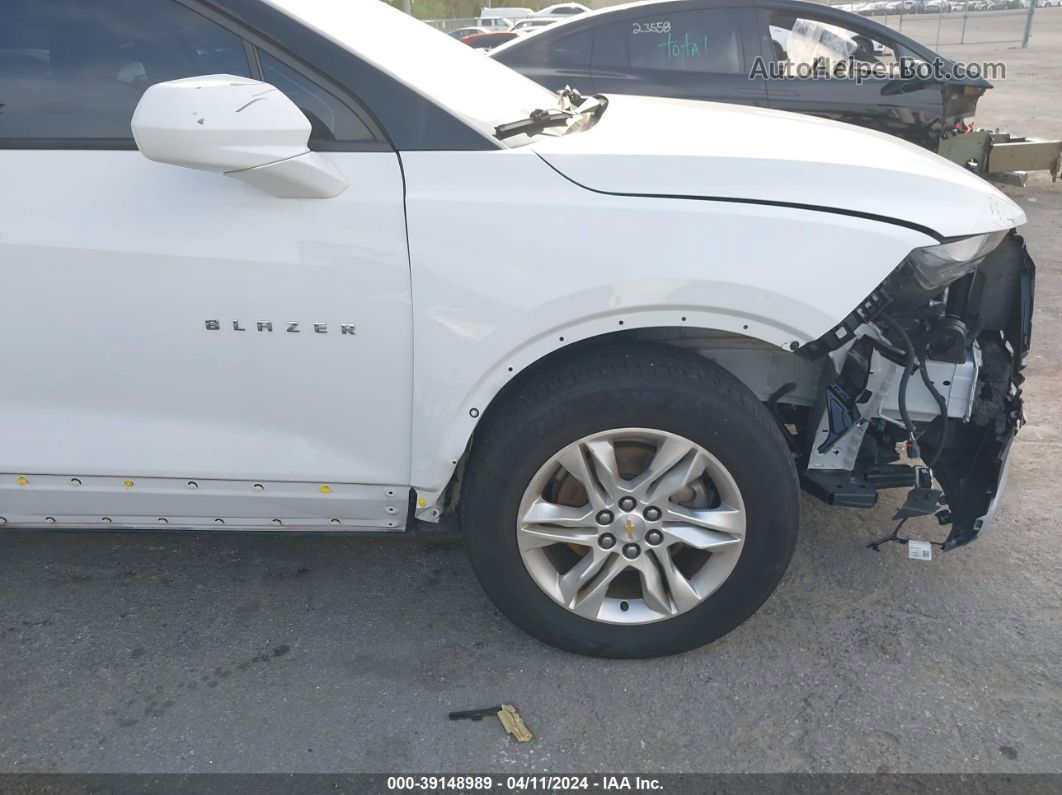 2020 Chevrolet Blazer Fwd 1lt White vin: 3GNKBBRA8LS716501