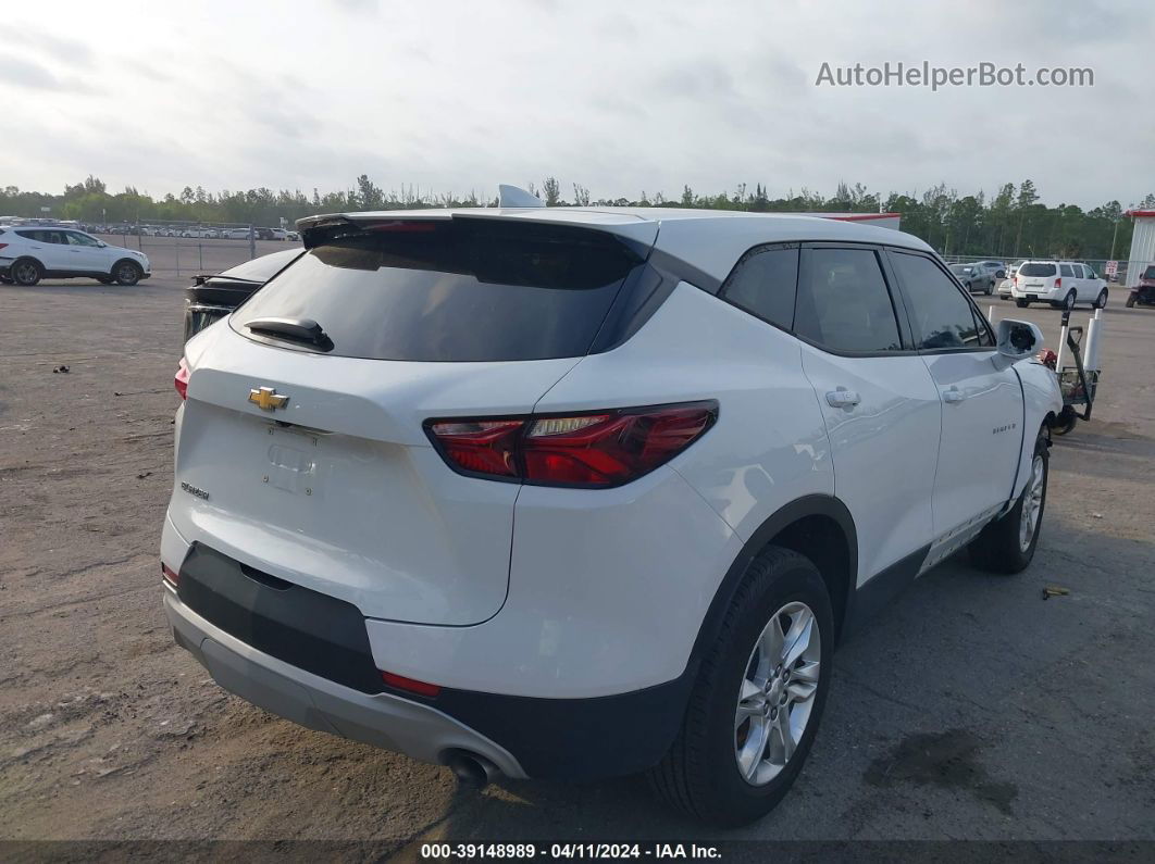 2020 Chevrolet Blazer Fwd 1lt White vin: 3GNKBBRA8LS716501