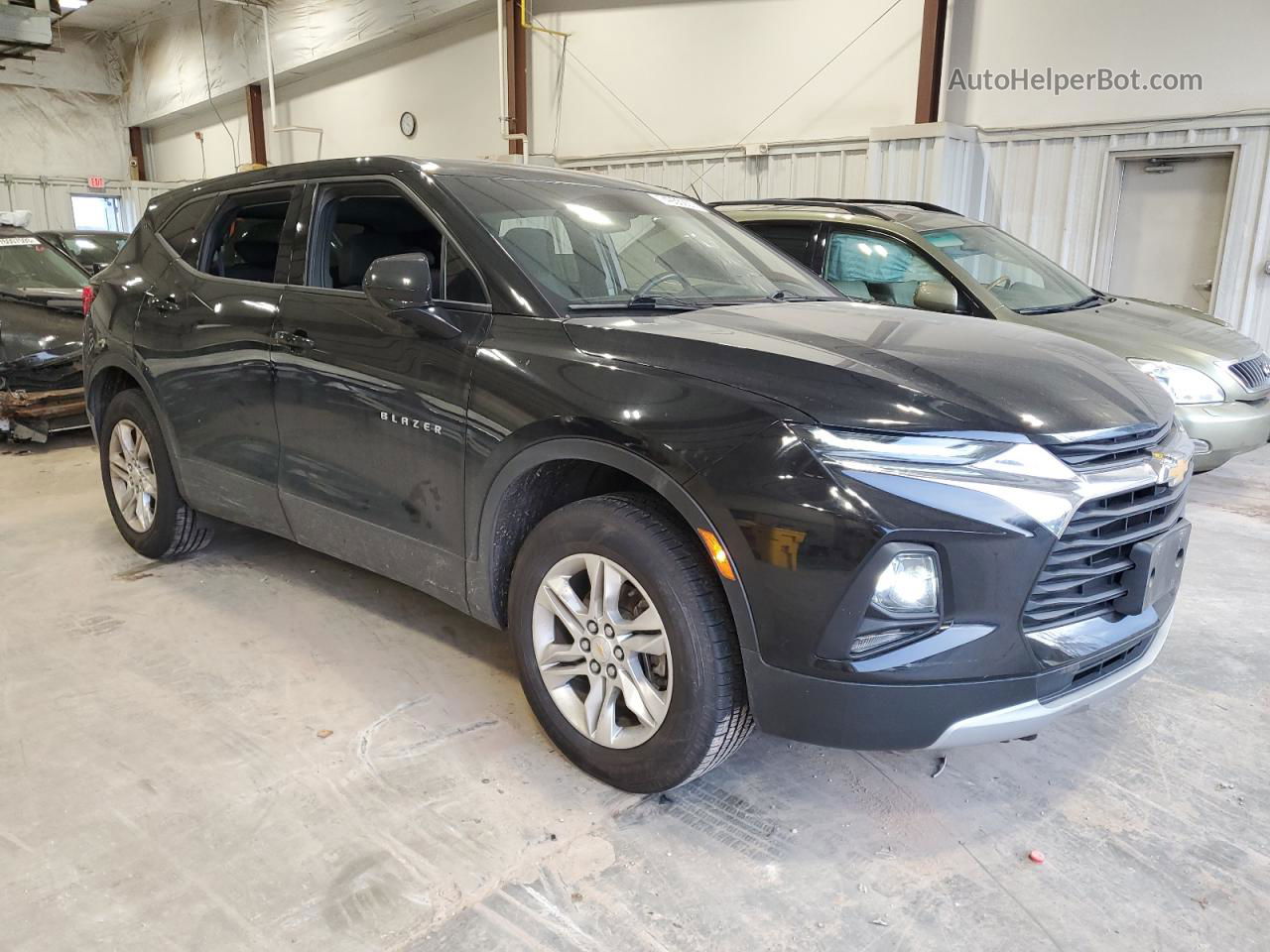 2019 Chevrolet Blazer 1lt Black vin: 3GNKBBRA9KS669798