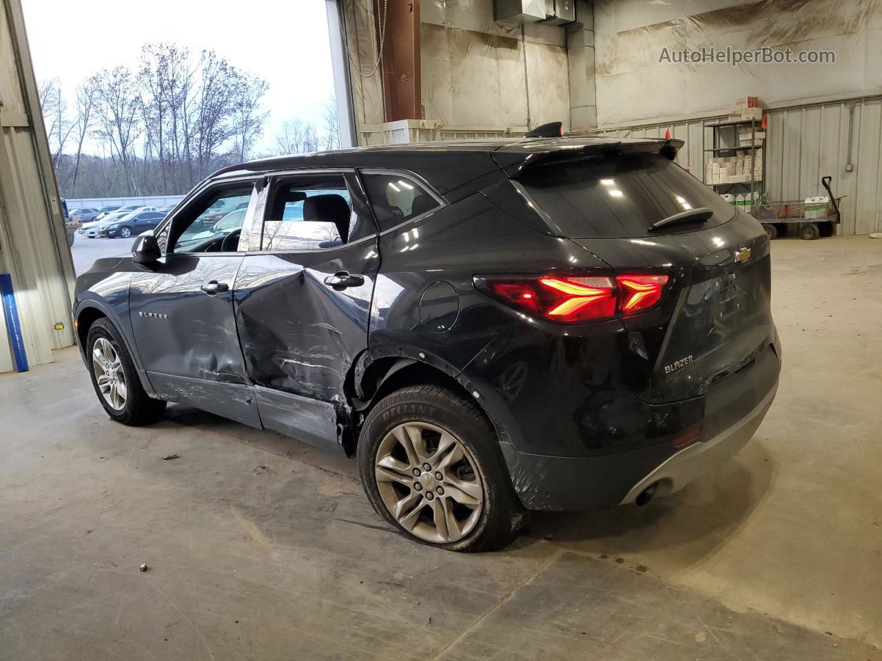 2019 Chevrolet Blazer 1lt Black vin: 3GNKBBRA9KS669798