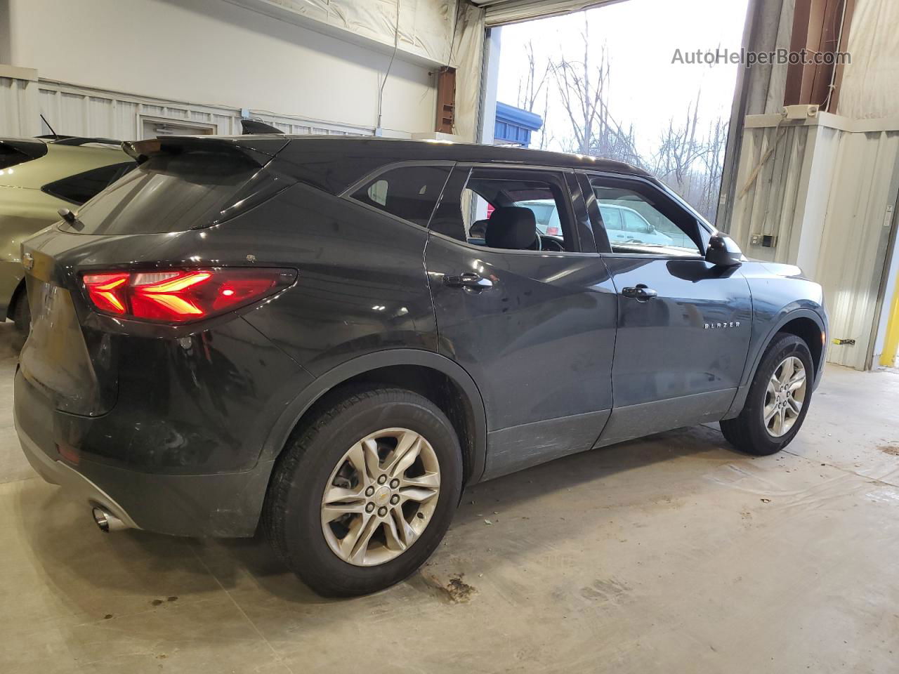 2019 Chevrolet Blazer 1lt Black vin: 3GNKBBRA9KS669798