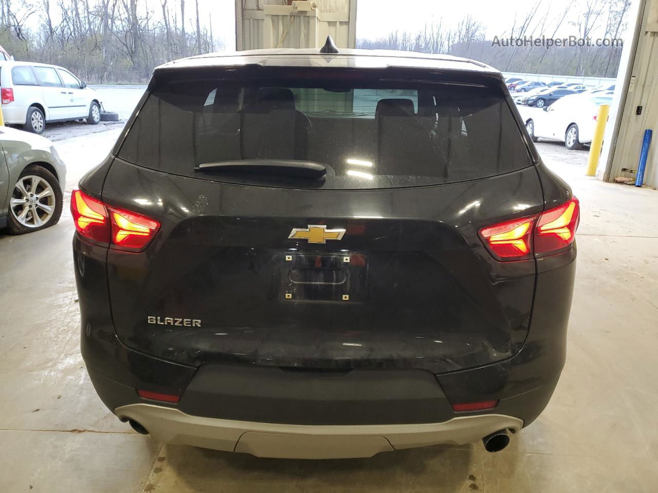 2019 Chevrolet Blazer 1lt Black vin: 3GNKBBRA9KS669798