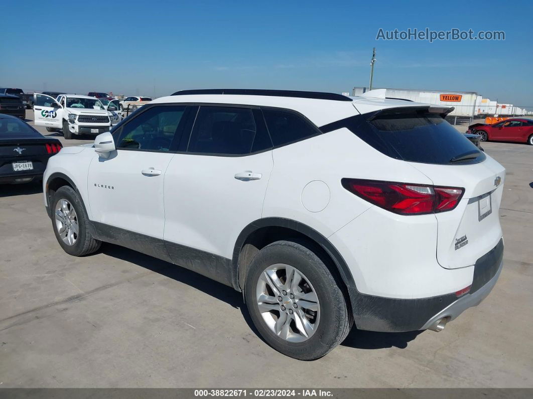 2020 Chevrolet Blazer Fwd 1lt White vin: 3GNKBBRA9LS639721