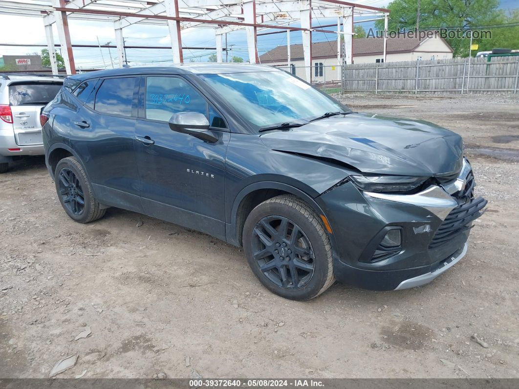 2020 Chevrolet Blazer Fwd 1lt Gray vin: 3GNKBBRA9LS662576