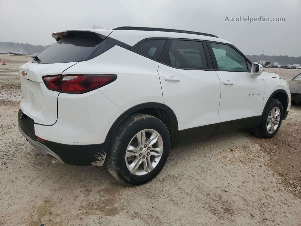 2020 Chevrolet Blazer 1lt White vin: 3GNKBBRA9LS663792