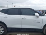 2020 Chevrolet Blazer Fwd 1lt White vin: 3GNKBBRA9LS678728