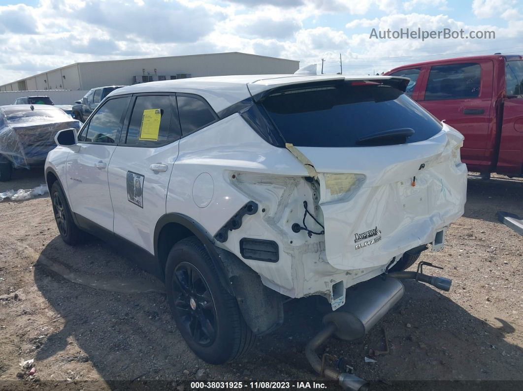 2019 Chevrolet Blazer White vin: 3GNKBBRAXKS699540