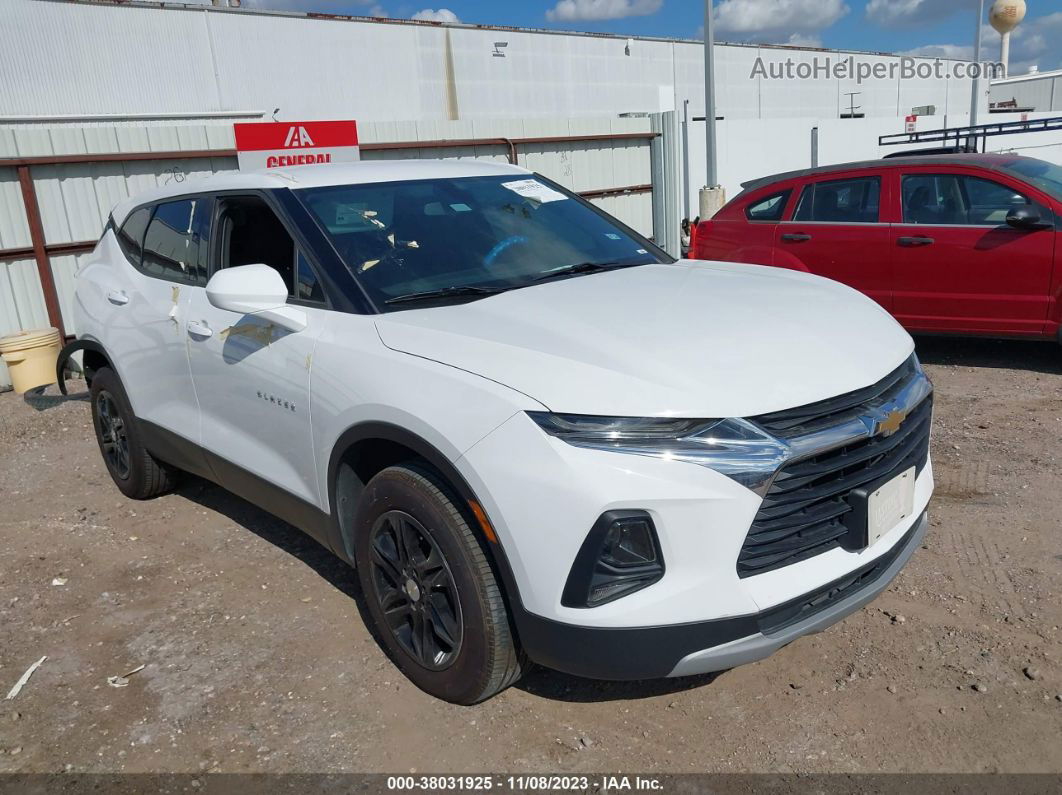 2019 Chevrolet Blazer White vin: 3GNKBBRAXKS699540