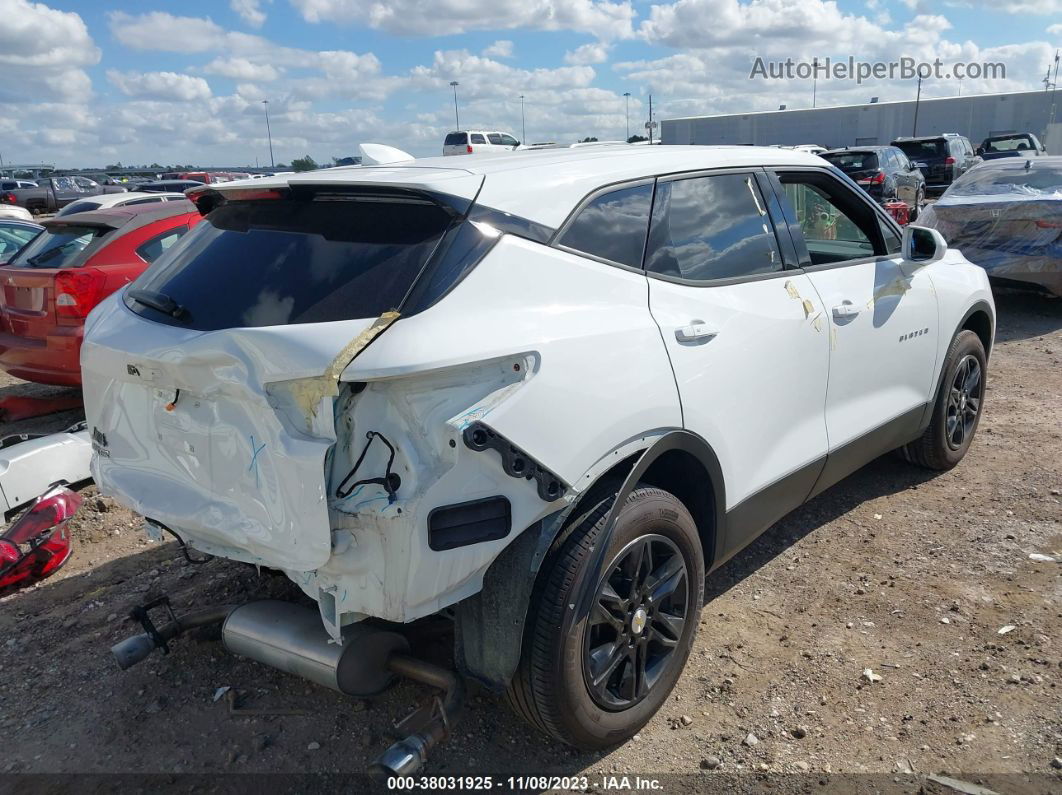 2019 Chevrolet Blazer White vin: 3GNKBBRAXKS699540