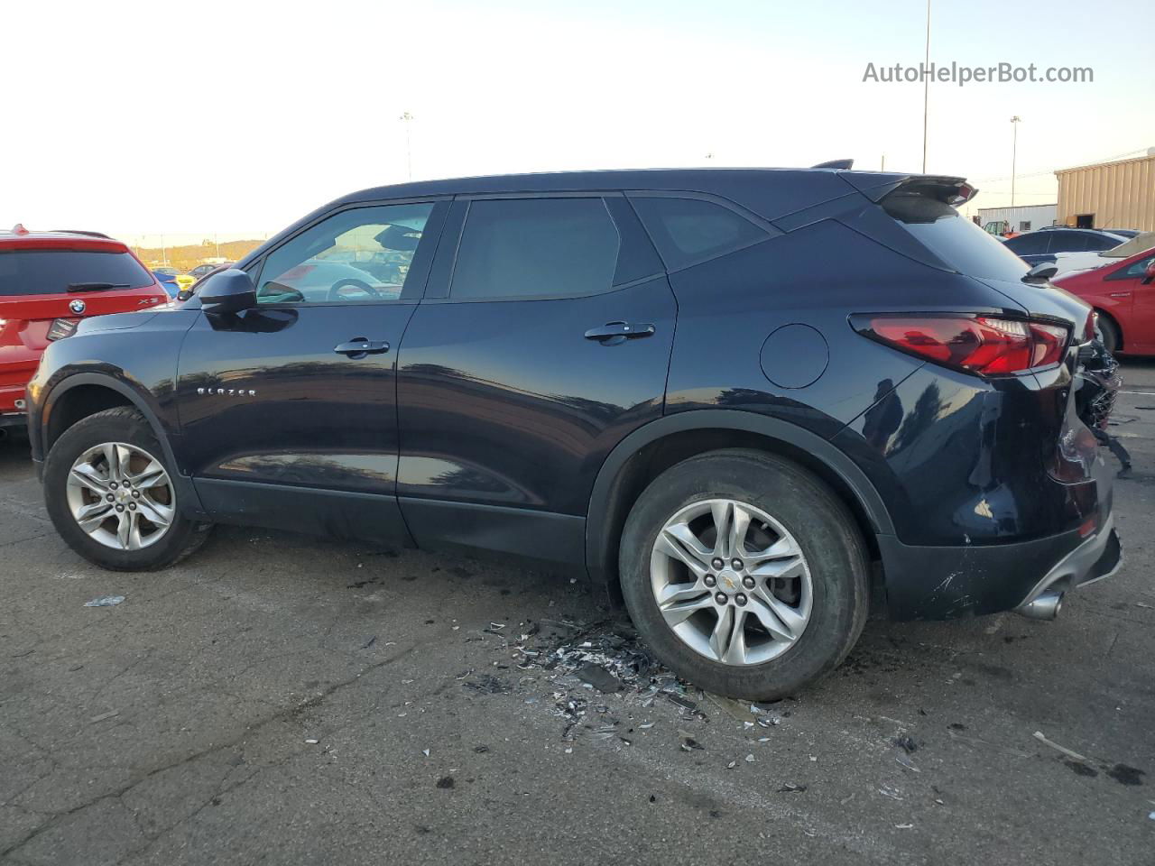 2020 Chevrolet Blazer 1lt Black vin: 3GNKBBRAXLS532578