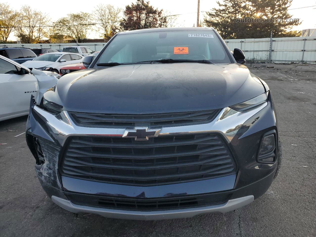 2020 Chevrolet Blazer 1lt Black vin: 3GNKBBRAXLS532578