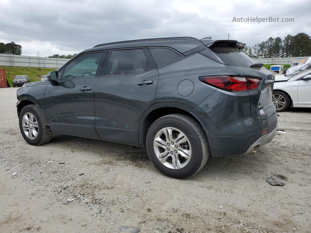 2020 Chevrolet Blazer 1lt Gray vin: 3GNKBBRAXLS572322