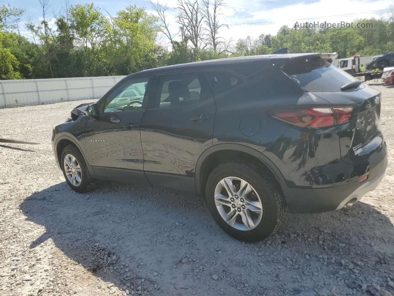 2020 Chevrolet Blazer 1lt Blue vin: 3GNKBBRAXLS602225