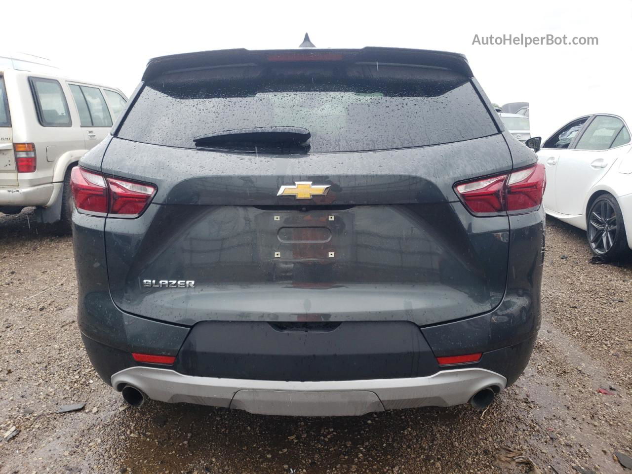 2020 Chevrolet Blazer 1lt Gray vin: 3GNKBBRAXLS617386