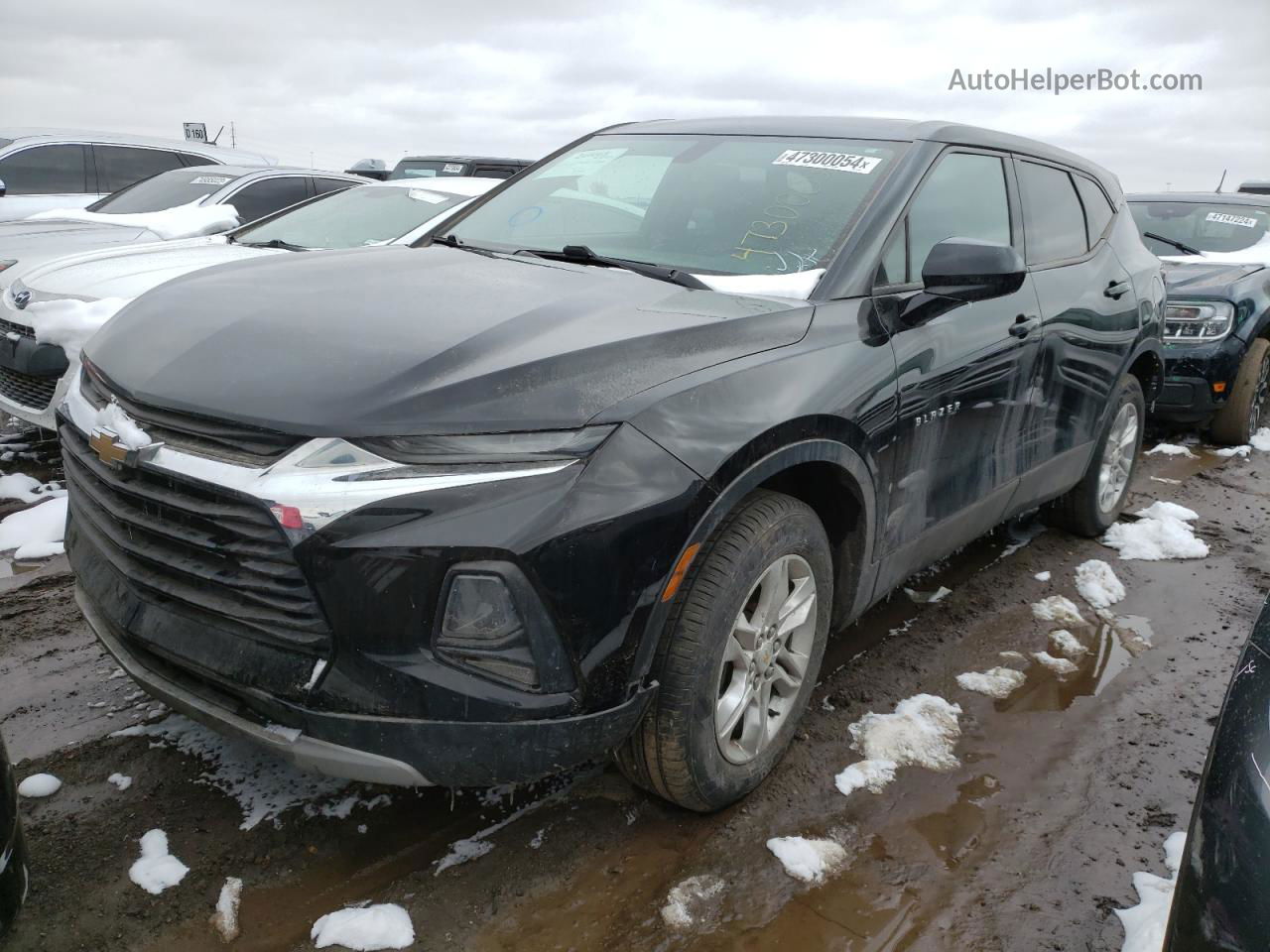 2020 Chevrolet Blazer 2lt Black vin: 3GNKBCR43LS717524