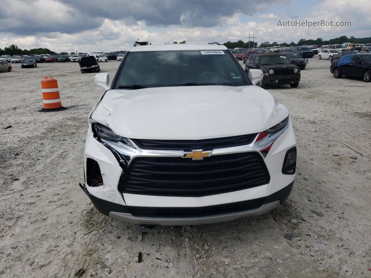 2020 Chevrolet Blazer 2lt White vin: 3GNKBCR47LS699934