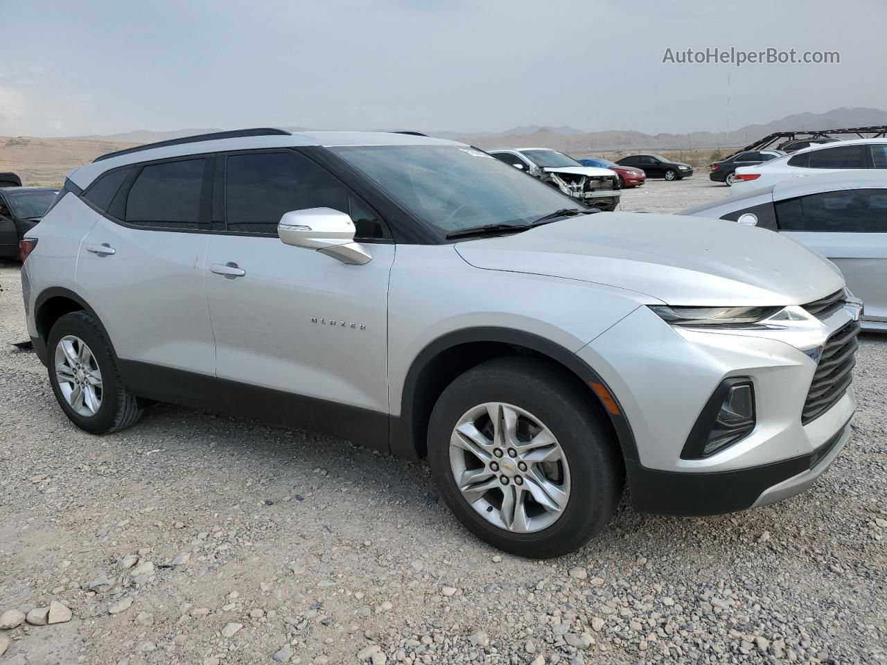 2020 Chevrolet Blazer 2lt Серебряный vin: 3GNKBCR48LS675528