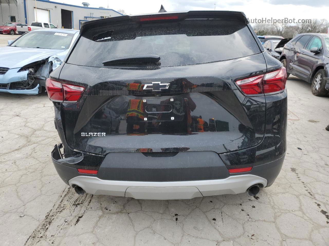 2019 Chevrolet Blazer 2lt Black vin: 3GNKBCRS0KS670627