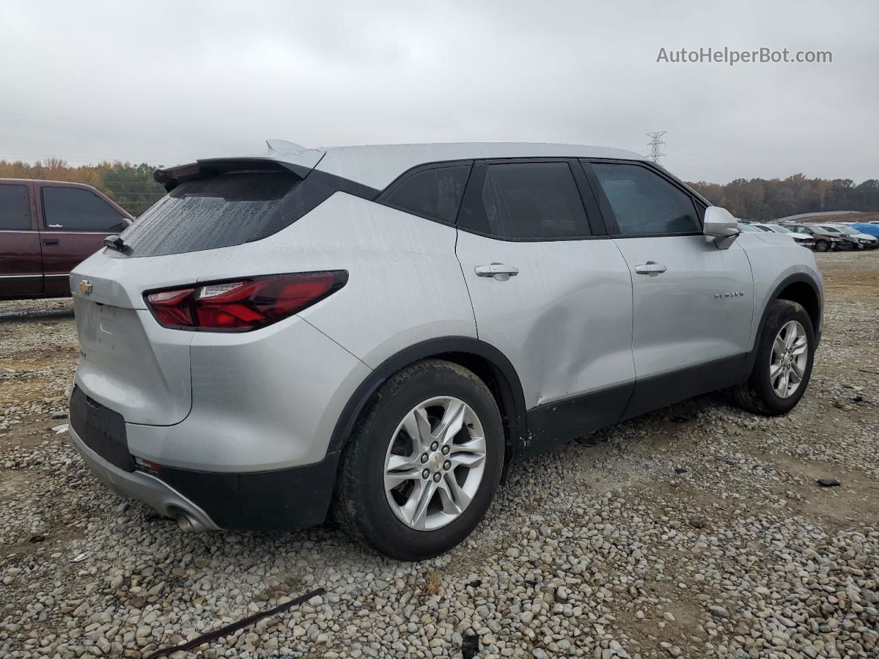 2020 Chevrolet Blazer 2lt Gray vin: 3GNKBCRS0LS552594