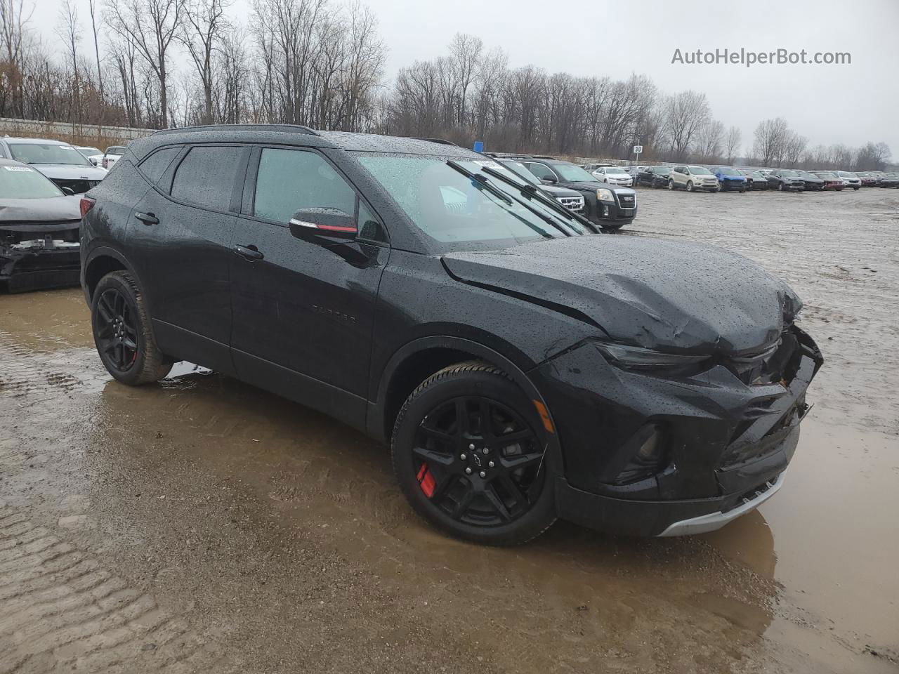 2020 Chevrolet Blazer 2lt Черный vin: 3GNKBCRS0LS654414