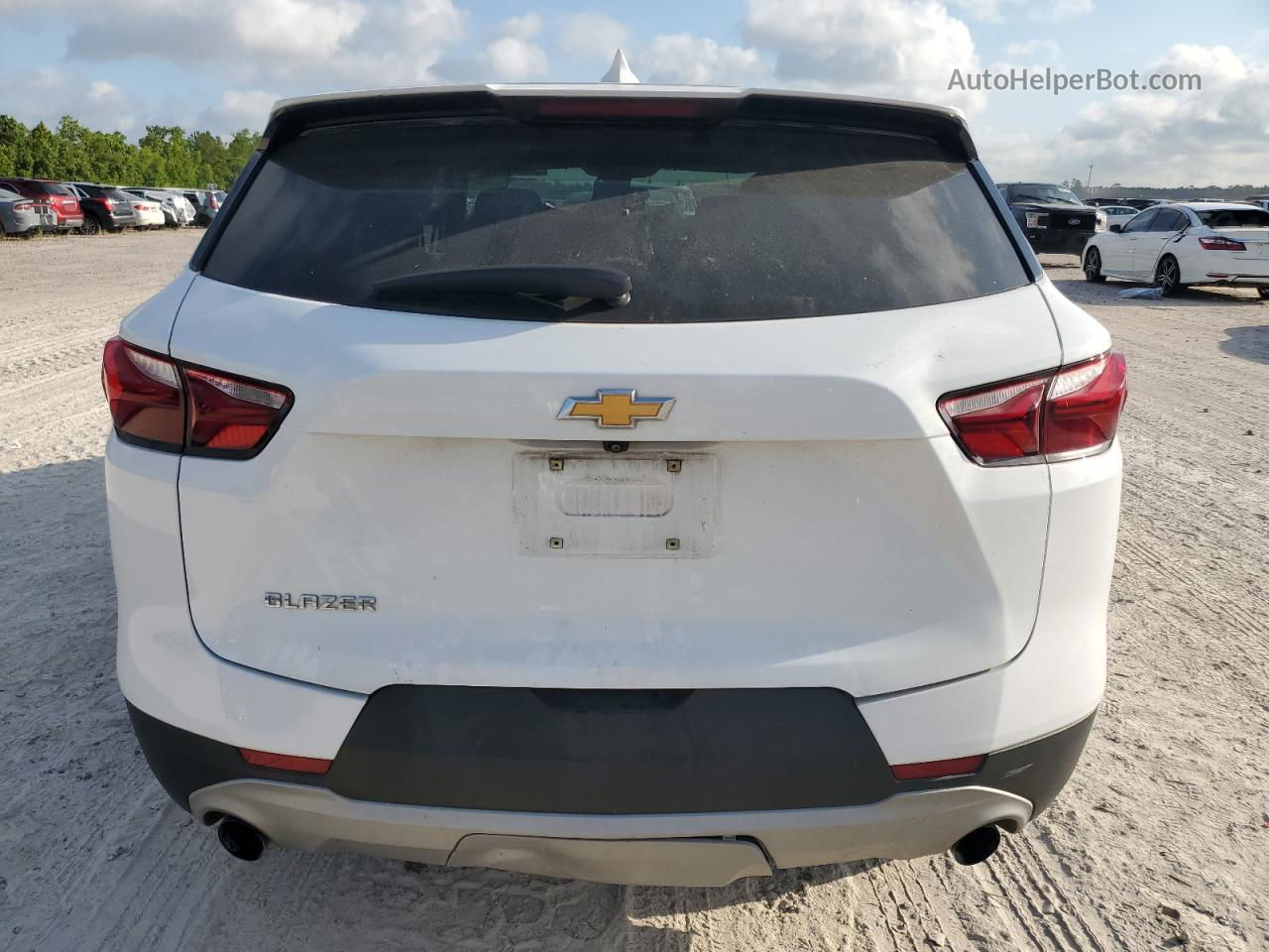 2020 Chevrolet Blazer 2lt White vin: 3GNKBCRS1LS547792