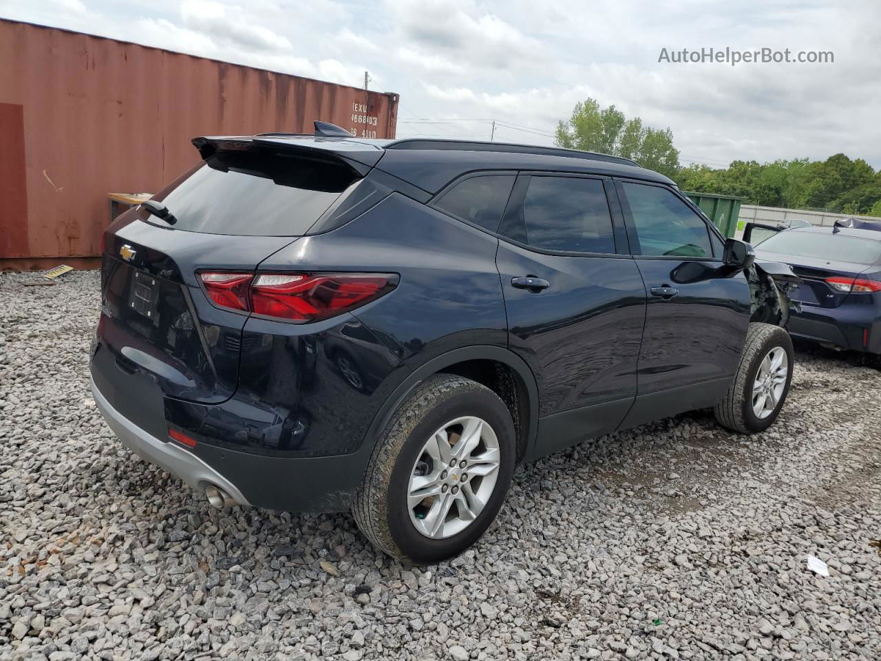 2020 Chevrolet Blazer 2lt Синий vin: 3GNKBCRS1LS718301