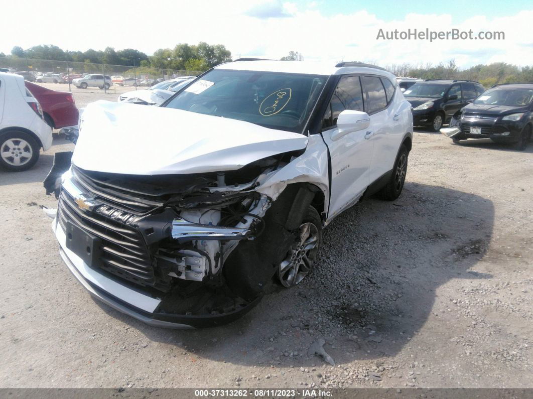 2019 Chevrolet Blazer   White vin: 3GNKBCRS2KS701134