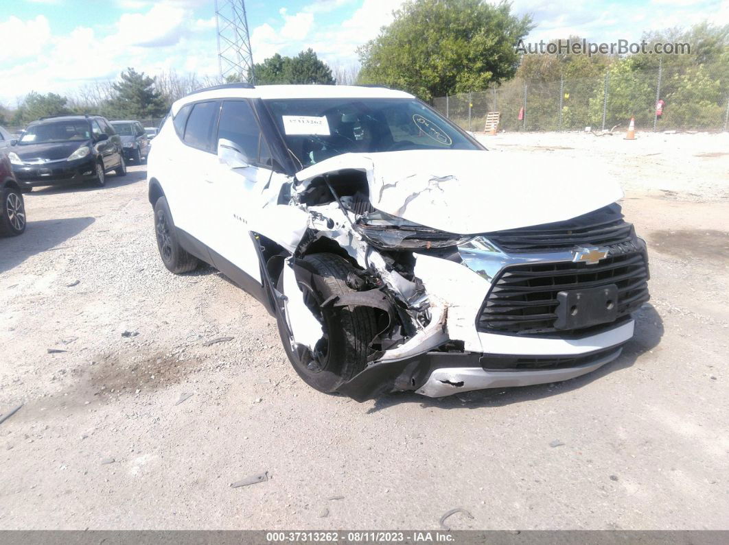 2019 Chevrolet Blazer   White vin: 3GNKBCRS2KS701134