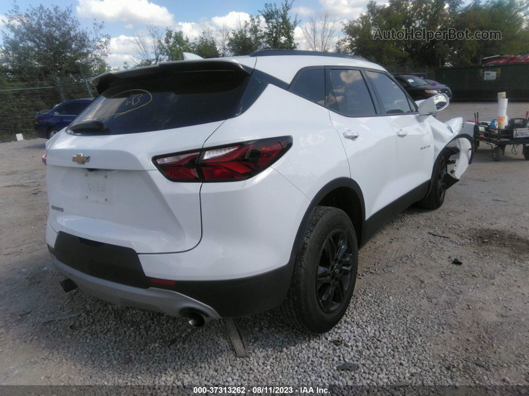 2019 Chevrolet Blazer   White vin: 3GNKBCRS2KS701134