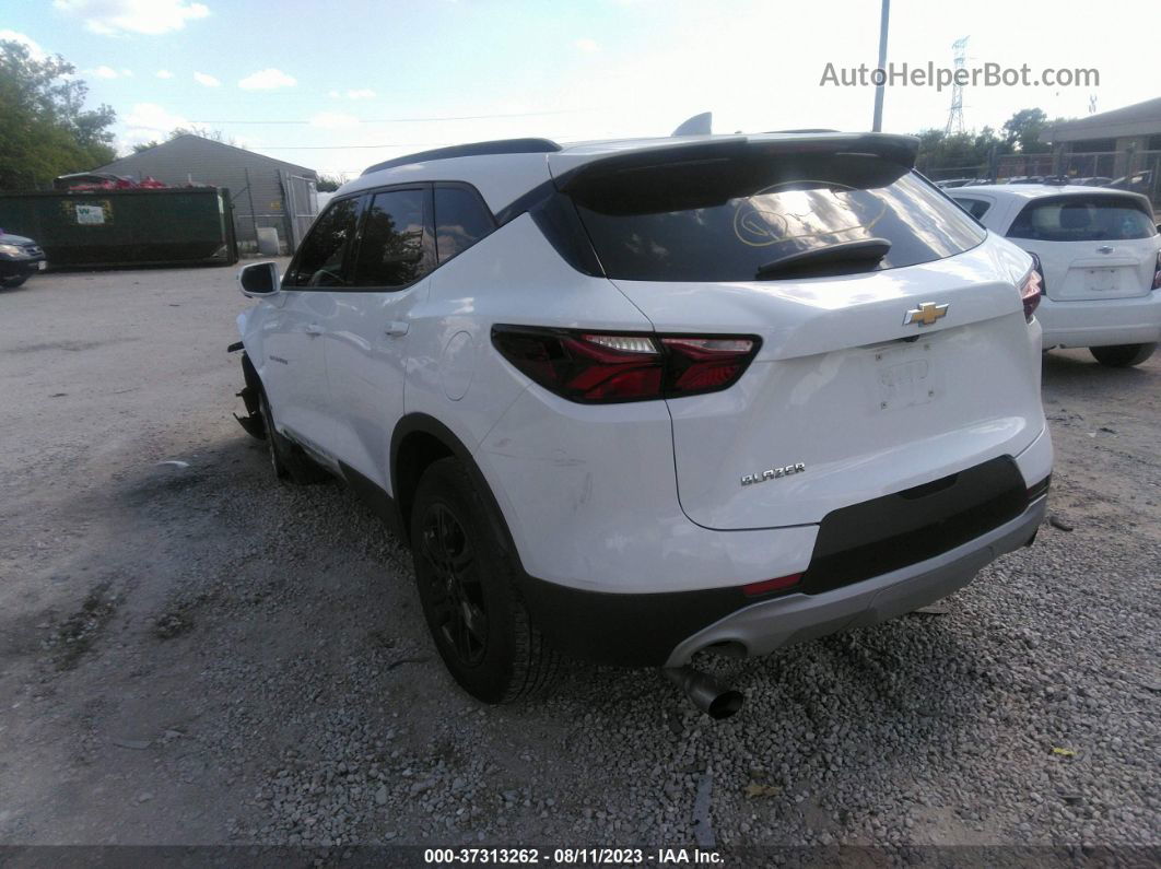 2019 Chevrolet Blazer   White vin: 3GNKBCRS2KS701134