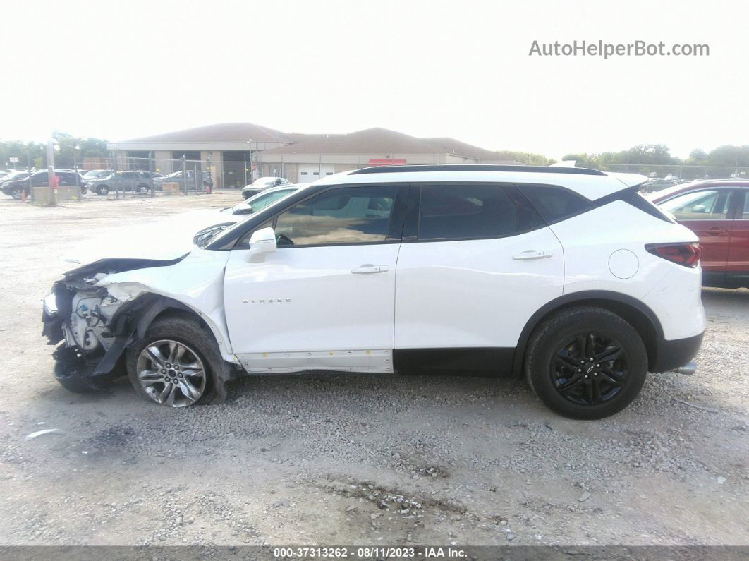 2019 Chevrolet Blazer   White vin: 3GNKBCRS2KS701134