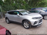 2019 Chevrolet Blazer   Silver vin: 3GNKBCRS3KS691441