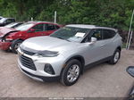 2019 Chevrolet Blazer   Silver vin: 3GNKBCRS3KS691441