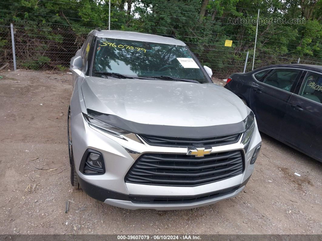 2019 Chevrolet Blazer   Silver vin: 3GNKBCRS3KS691441