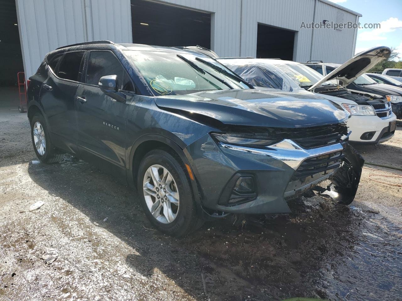 2019 Chevrolet Blazer 2lt Charcoal vin: 3GNKBCRS3KS697756