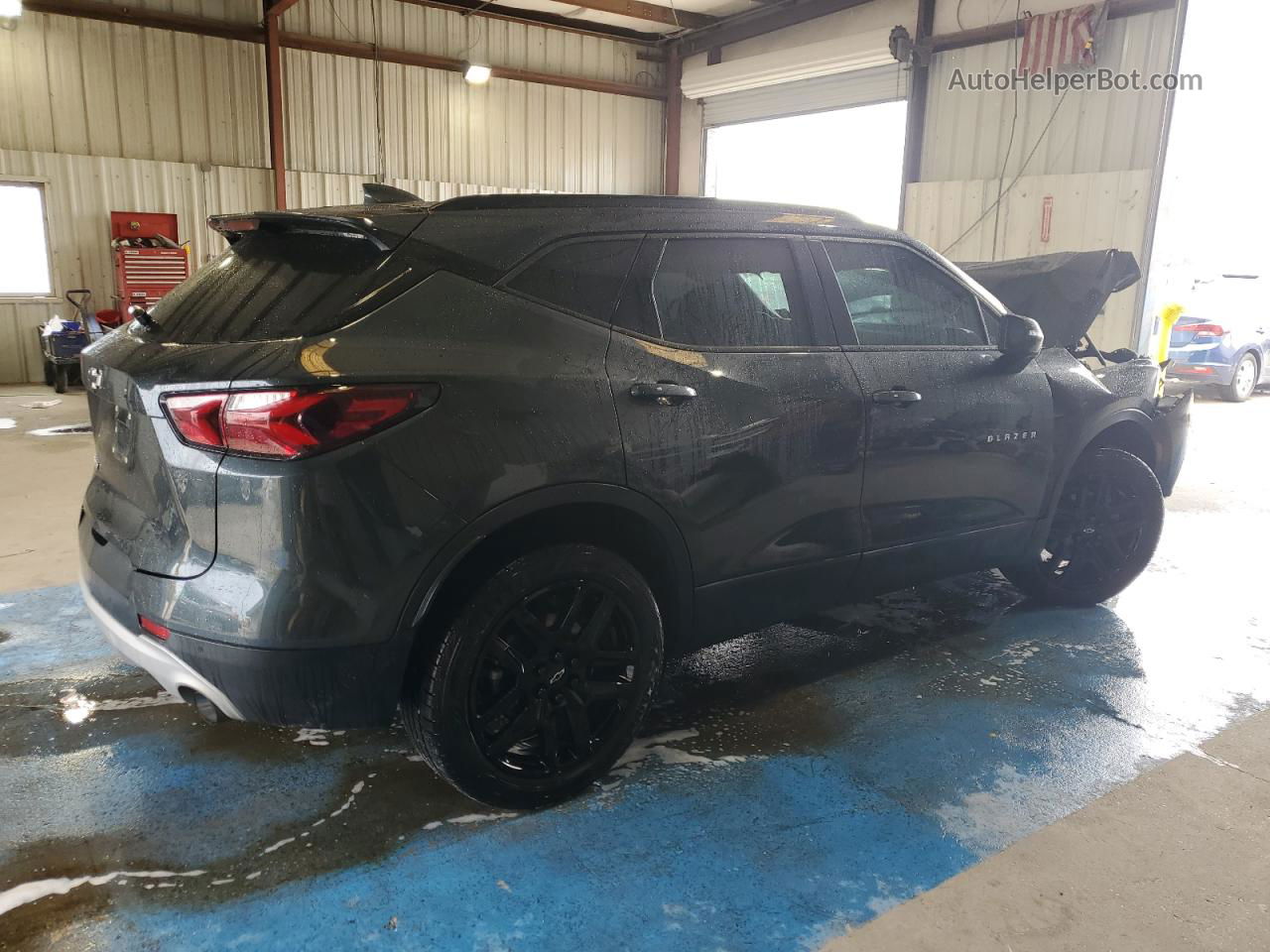 2020 Chevrolet Blazer 2lt Gray vin: 3GNKBCRS3LS550371