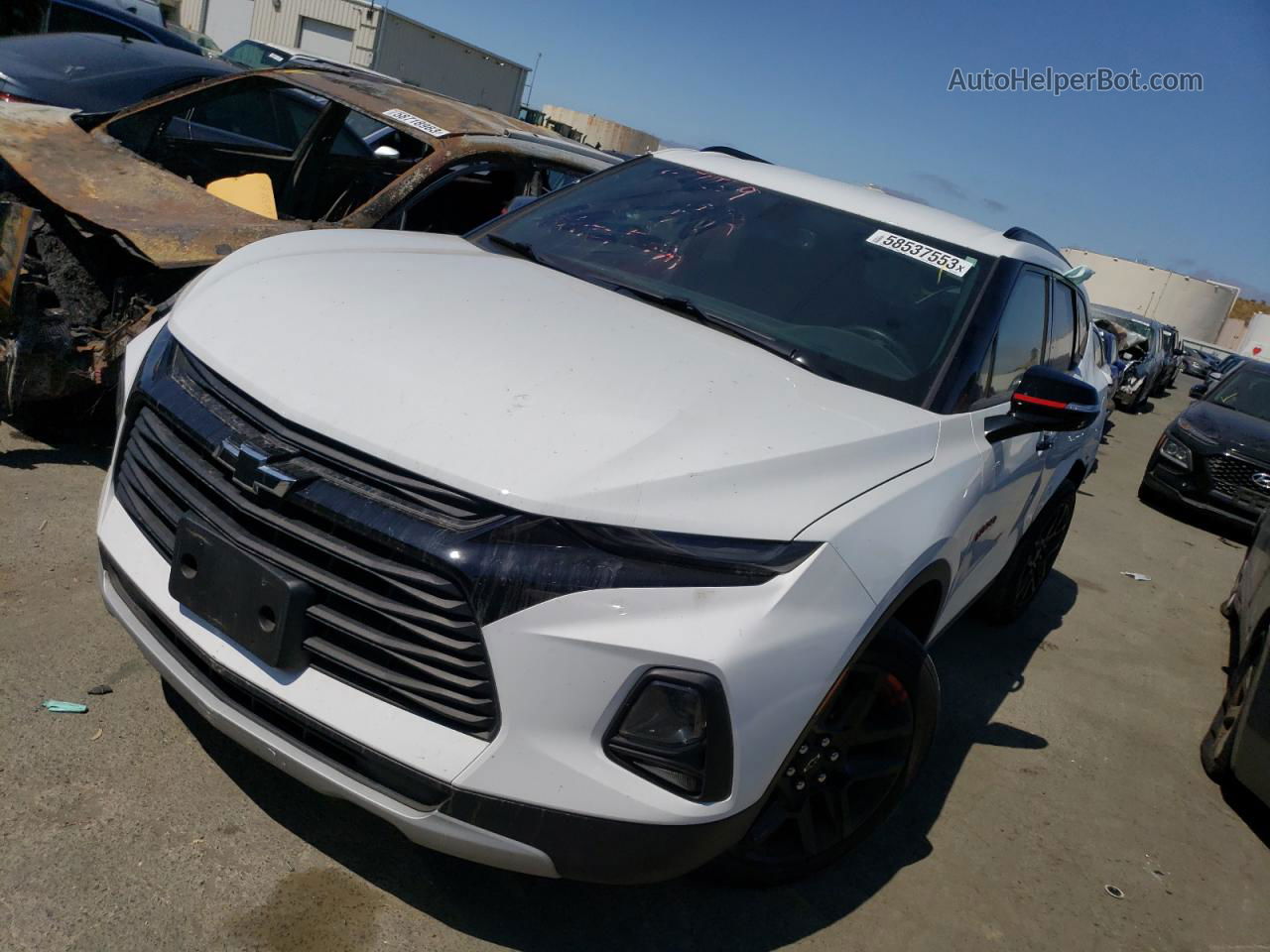 2020 Chevrolet Blazer 2lt Белый vin: 3GNKBCRS3LS626106