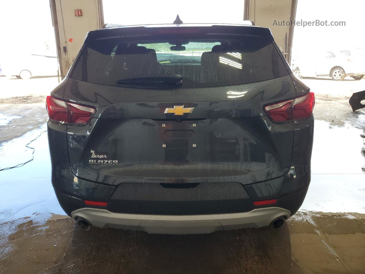 2020 Chevrolet Blazer 2lt Blue vin: 3GNKBCRS3LS629989