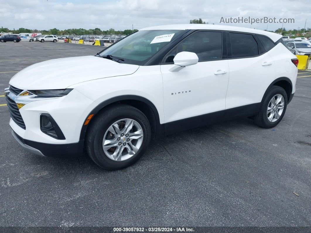 2020 Chevrolet Blazer Fwd 2lt White vin: 3GNKBCRS4LS545647