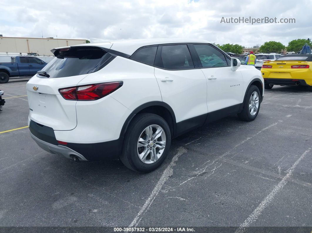 2020 Chevrolet Blazer Fwd 2lt White vin: 3GNKBCRS4LS545647