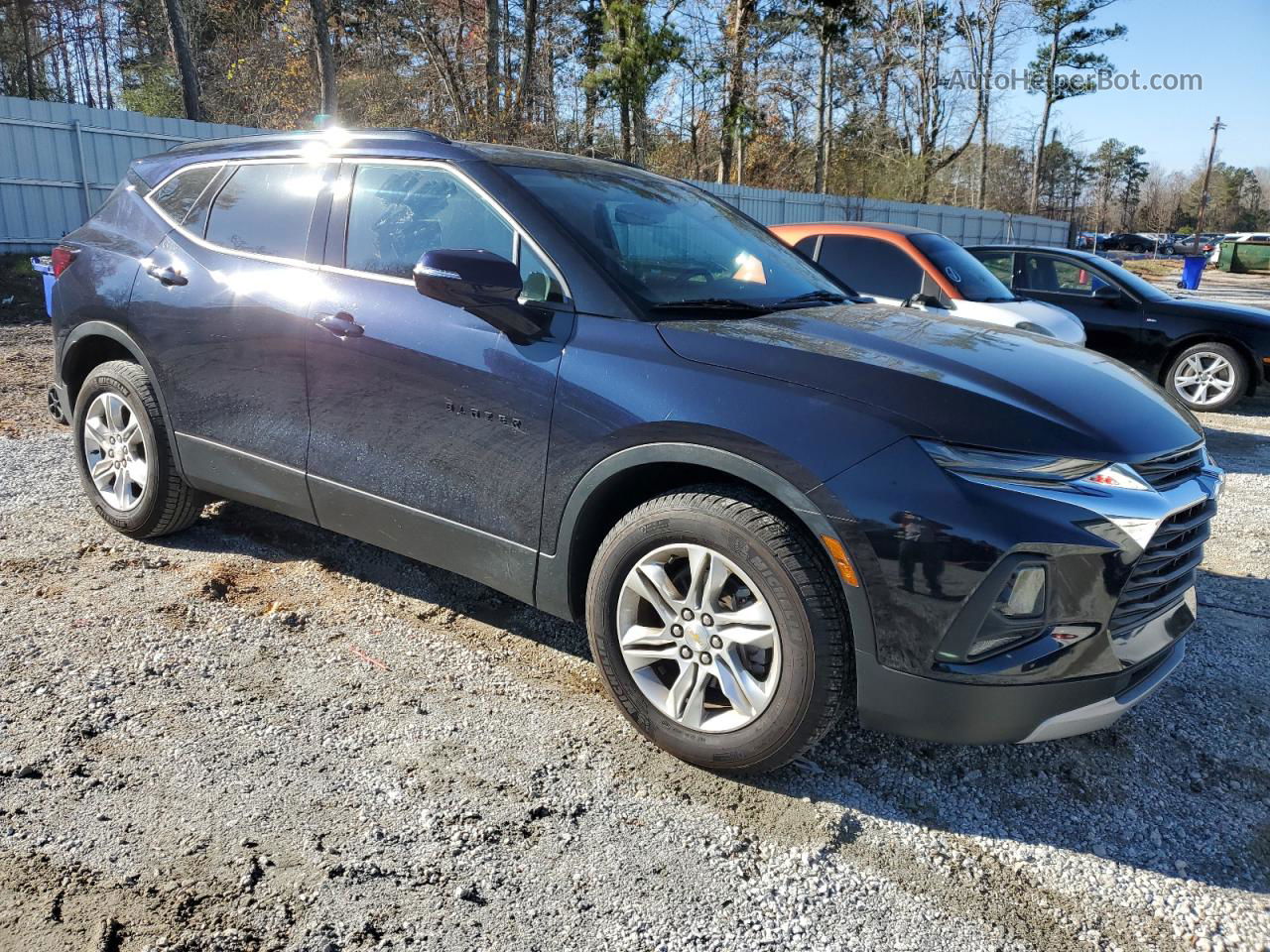 2020 Chevrolet Blazer 2lt Синий vin: 3GNKBCRS4LS574369