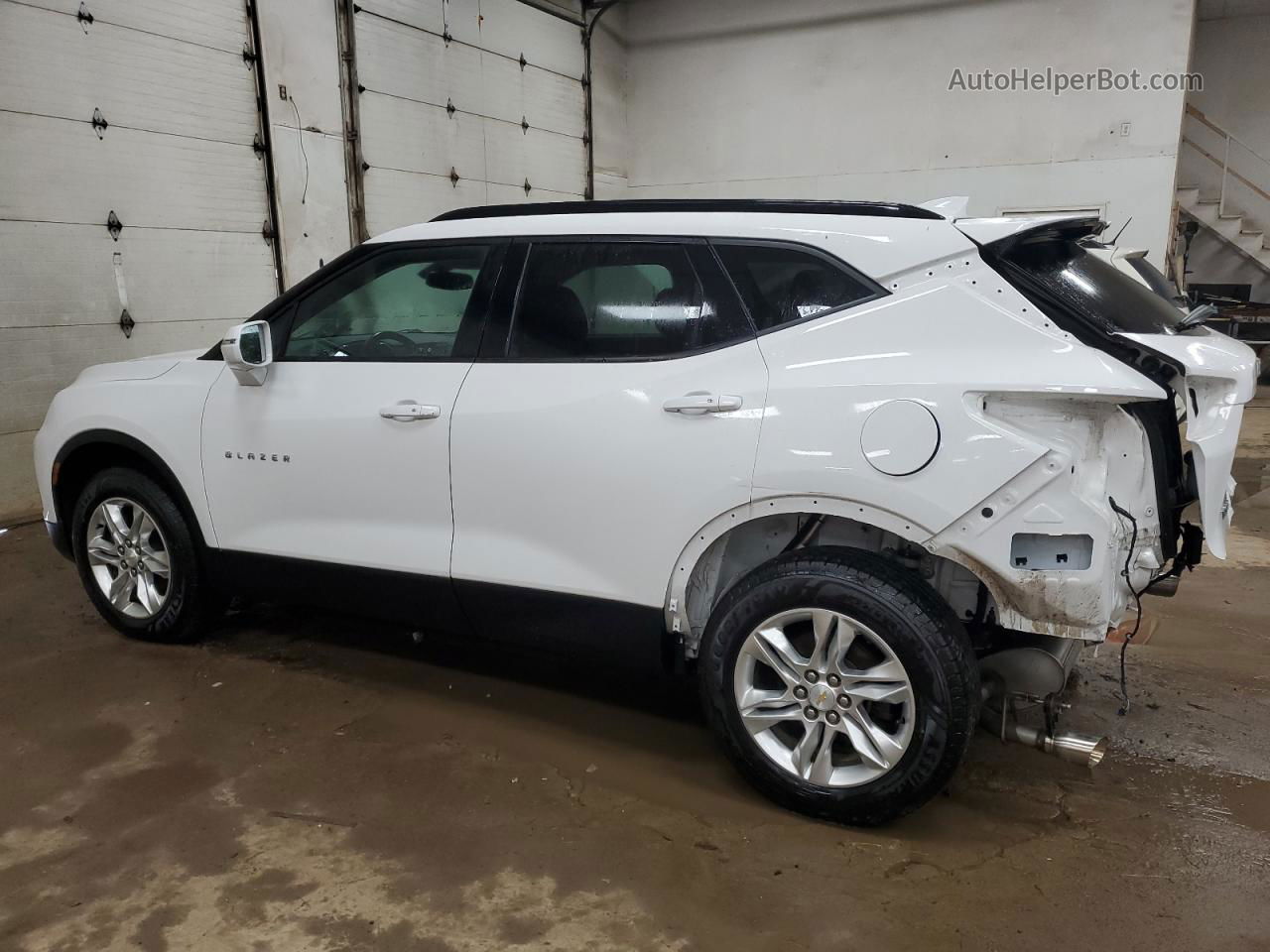 2020 Chevrolet Blazer 2lt White vin: 3GNKBCRS4LS703064