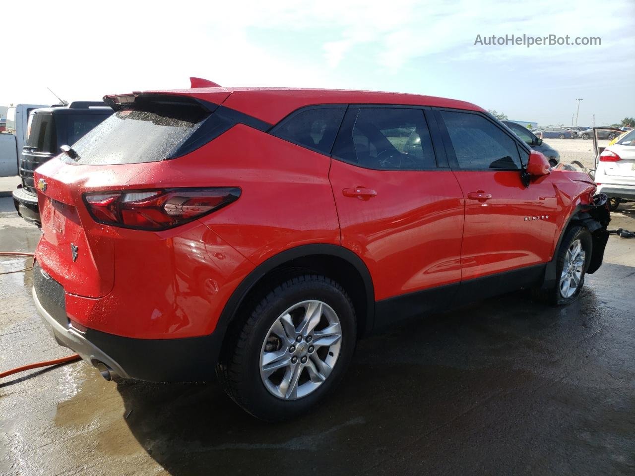 2020 Chevrolet Blazer 2lt Red vin: 3GNKBCRS5LS639780