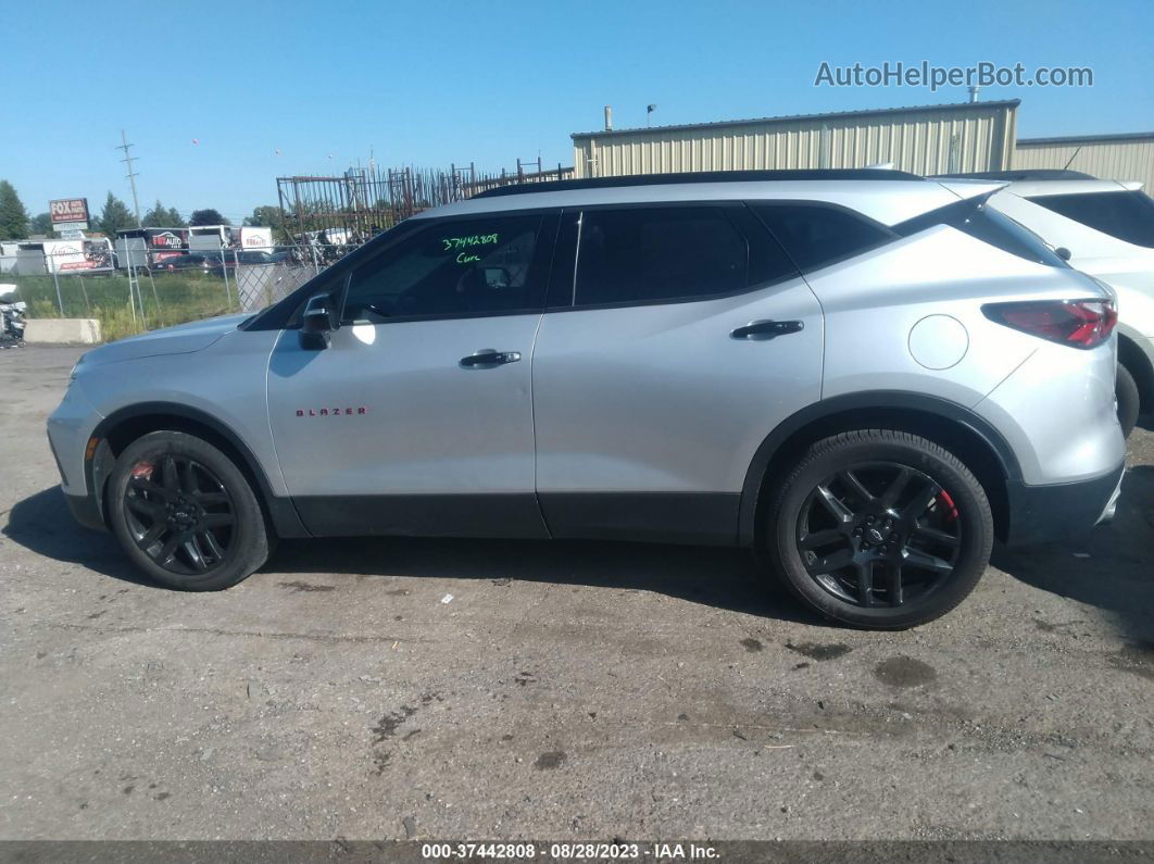 2020 Chevrolet Blazer Fwd 2lt Silver vin: 3GNKBCRS5LS687098