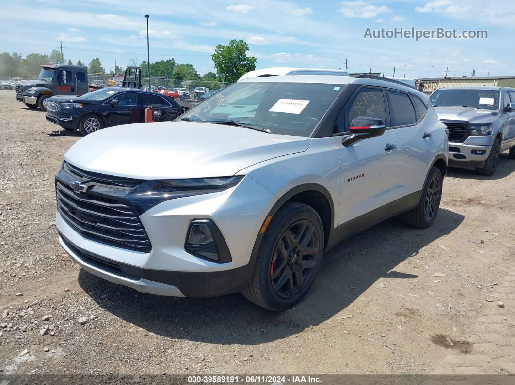 2020 Chevrolet Blazer Fwd 2lt Silver vin: 3GNKBCRS5LS687098